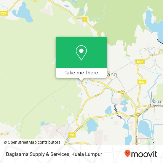 Bagisama Supply & Services map