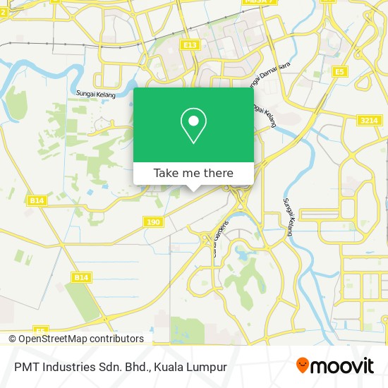 PMT Industries Sdn. Bhd. map