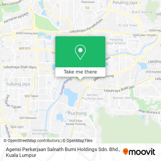 Peta Agensi Perkerjaan Salnath Bumi Holdings Sdn. Bhd.