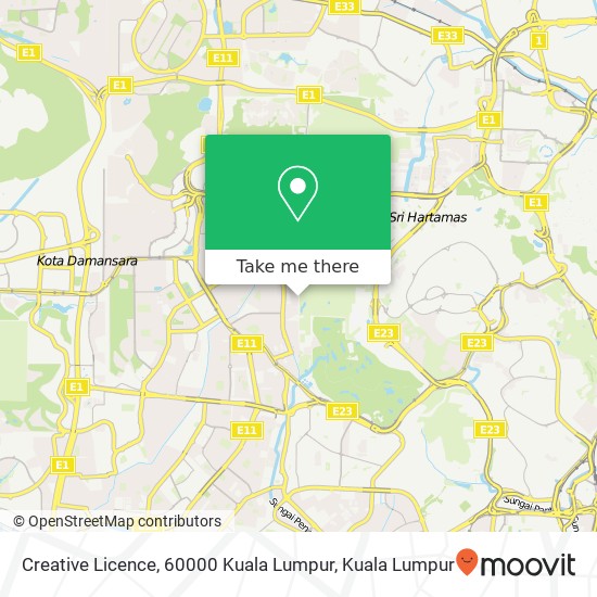 Peta Creative Licence, 60000 Kuala Lumpur