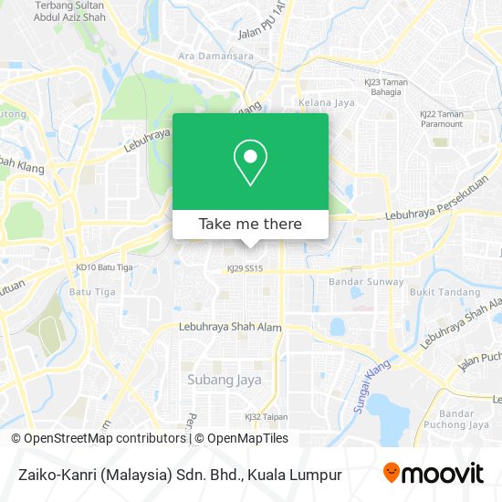 Peta Zaiko-Kanri (Malaysia) Sdn. Bhd.