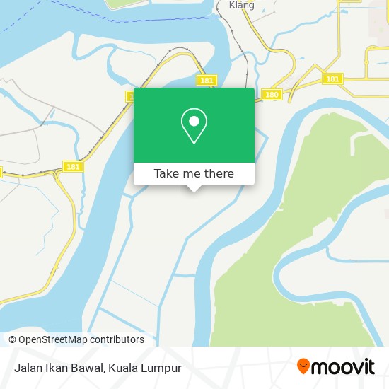 Jalan Ikan Bawal map