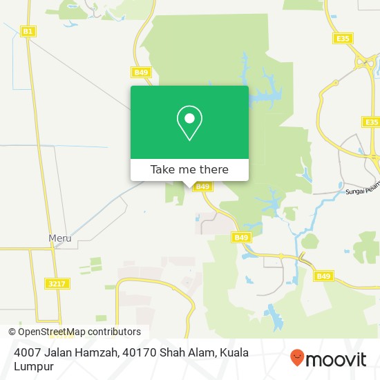 4007 Jalan Hamzah, 40170 Shah Alam map