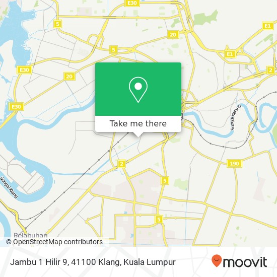 Jambu 1 Hilir 9, 41100 Klang map