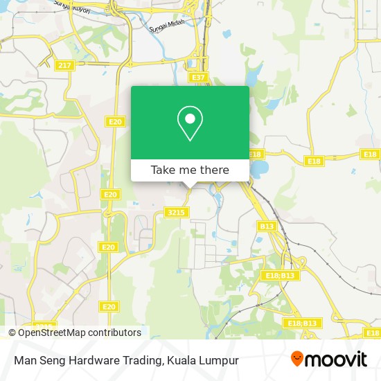 Man Seng Hardware Trading map