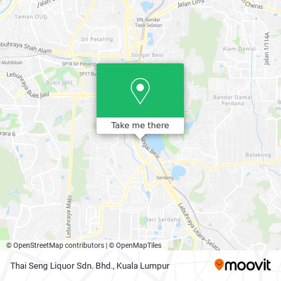 Thai Seng Liquor Sdn. Bhd. map