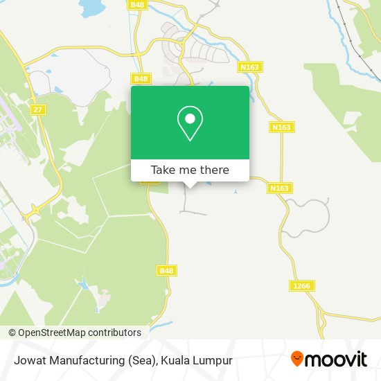 Jowat Manufacturing (Sea) map