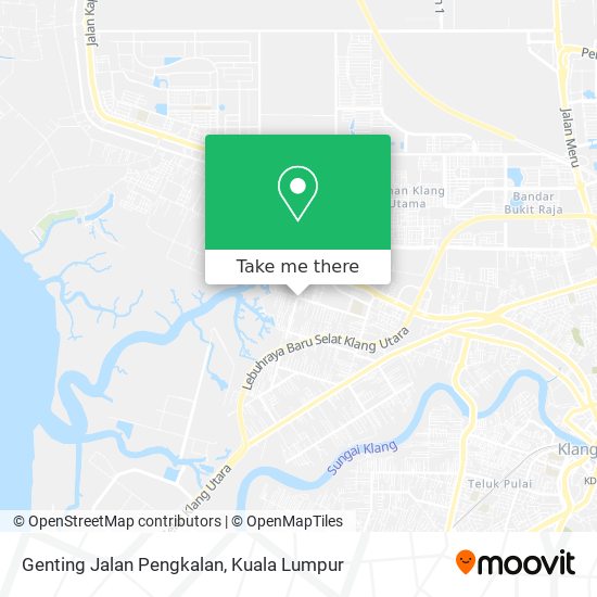 Peta Genting Jalan Pengkalan