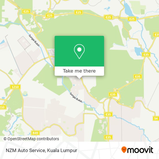 NZM Auto Service map