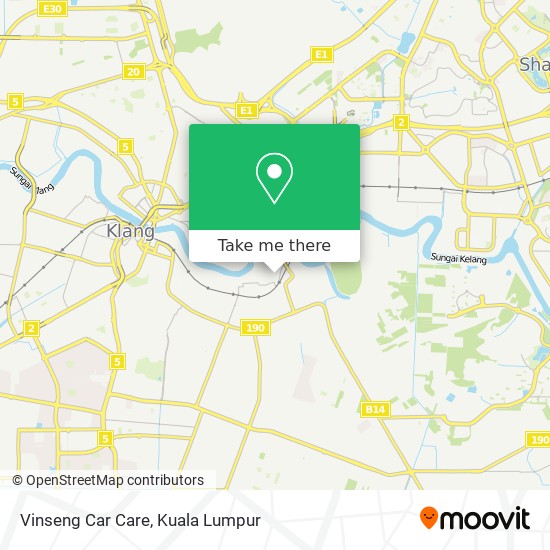 Vinseng Car Care map