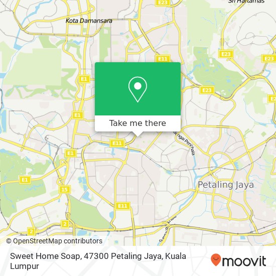 Sweet Home Soap, 47300 Petaling Jaya map