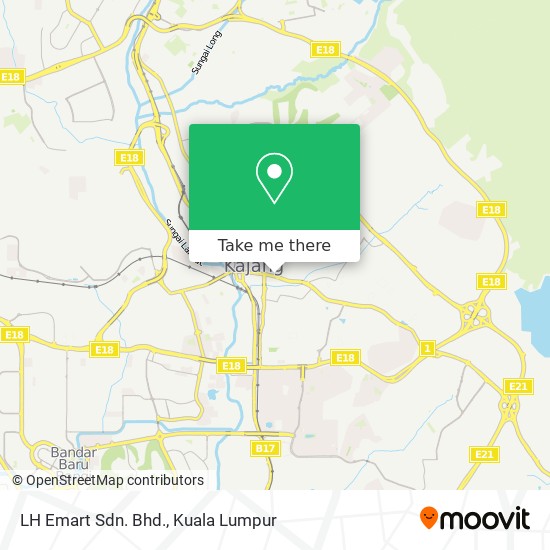 LH Emart Sdn. Bhd. map