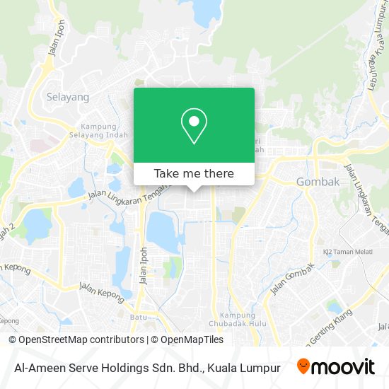 Al-Ameen Serve Holdings Sdn. Bhd. map
