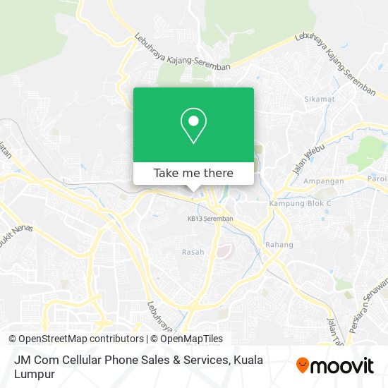 JM Com Cellular Phone Sales & Services map