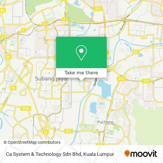 Ca System & Technology Sdn Bhd map