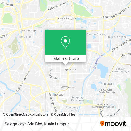 Seloga Jaya Sdn Bhd map