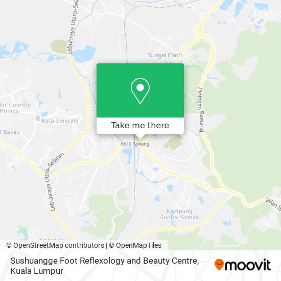 Sushuangge Foot Reflexology and Beauty Centre map