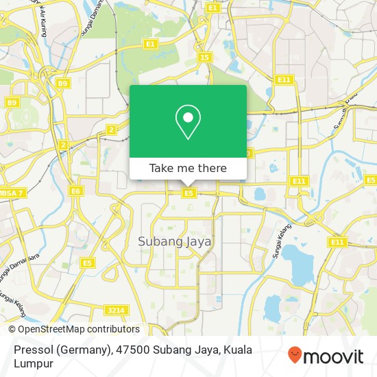 Peta Pressol (Germany), 47500 Subang Jaya