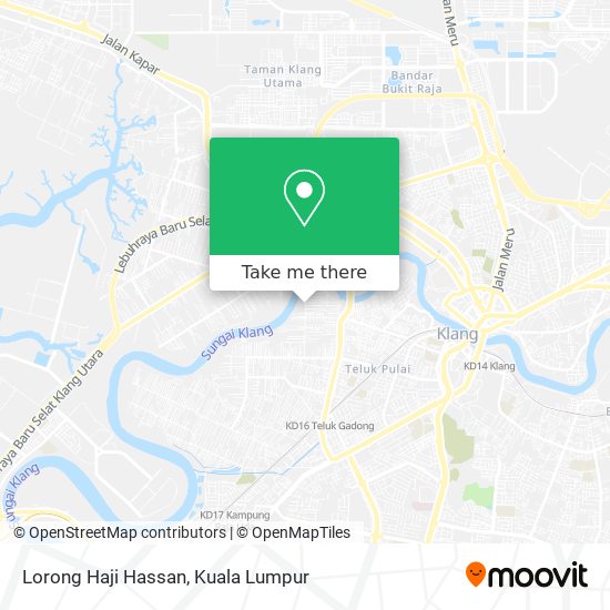 Lorong Haji Hassan map