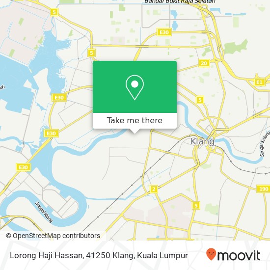 Lorong Haji Hassan, 41250 Klang map
