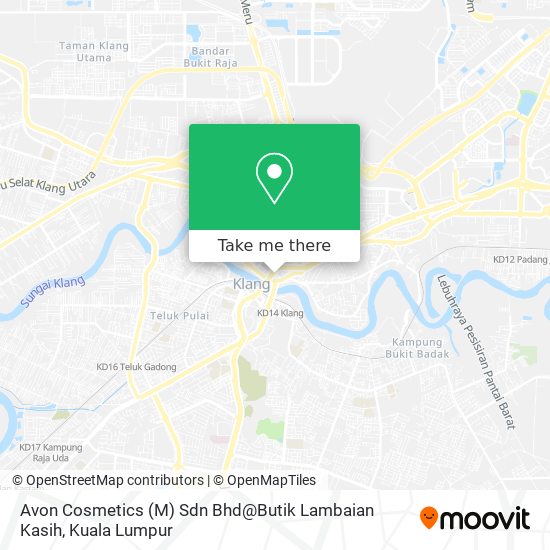 Peta Avon Cosmetics (M) Sdn Bhd@Butik Lambaian Kasih