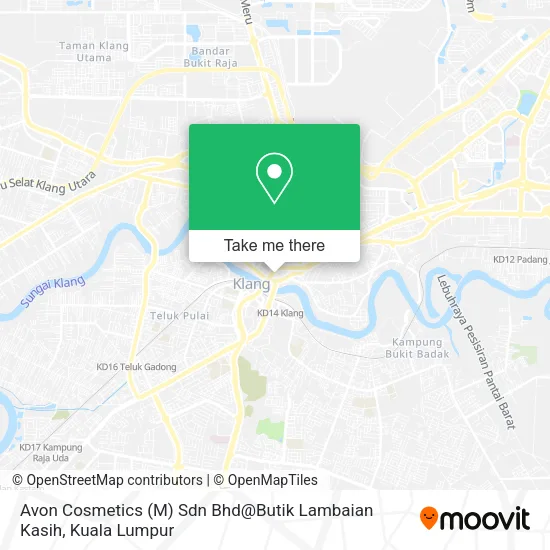 Avon Cosmetics (M) Sdn Bhd@Butik Lambaian Kasih map