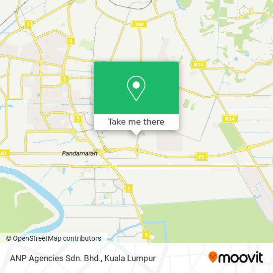 ANP Agencies Sdn. Bhd. map