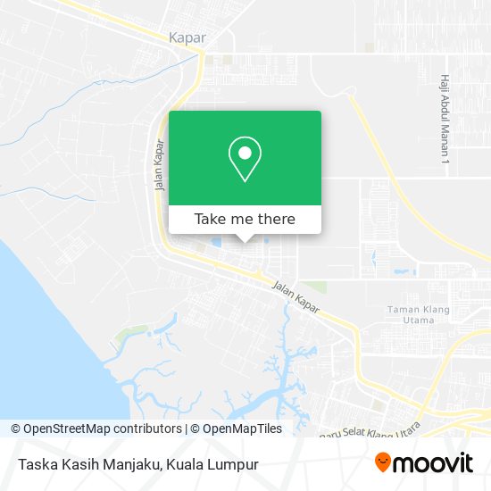 Taska Kasih Manjaku map