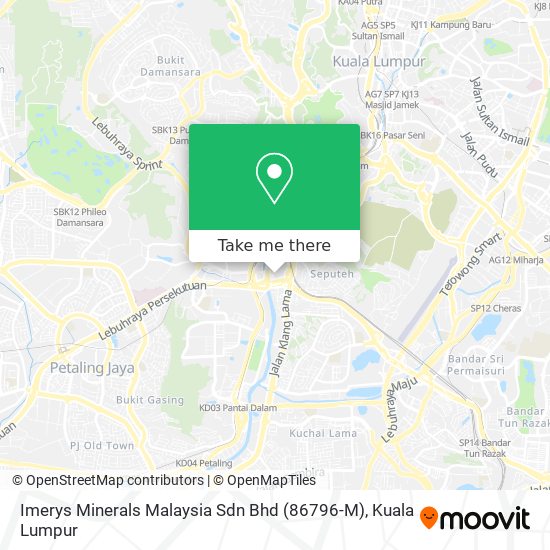 Peta Imerys Minerals Malaysia Sdn Bhd (86796-M)