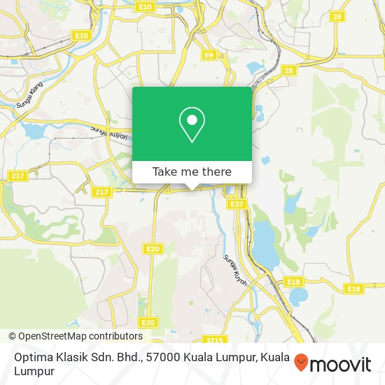 Optima Klasik Sdn. Bhd., 57000 Kuala Lumpur map