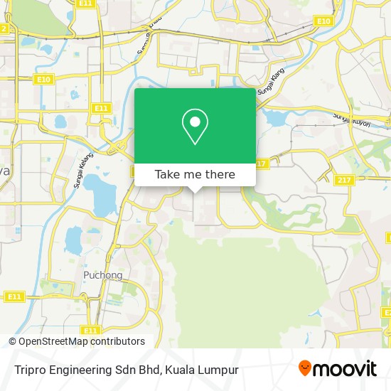 Tripro Engineering Sdn Bhd map