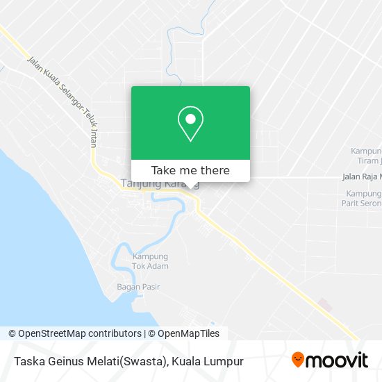 Peta Taska Geinus Melati(Swasta)