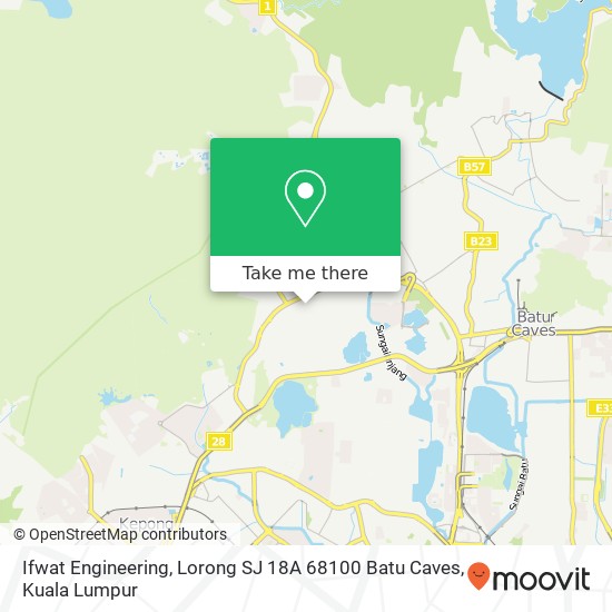 Ifwat Engineering, Lorong SJ 18A 68100 Batu Caves map