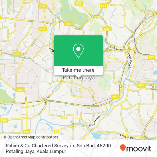 Rahim & Co Chartered Surveyors Sdn Bhd, 46200 Petaling Jaya map