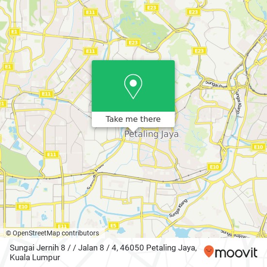Peta Sungai Jernih 8 / / Jalan 8 / 4, 46050 Petaling Jaya