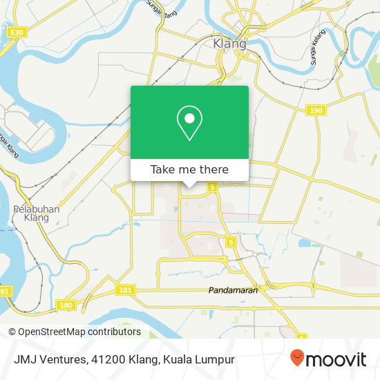 JMJ Ventures, 41200 Klang map