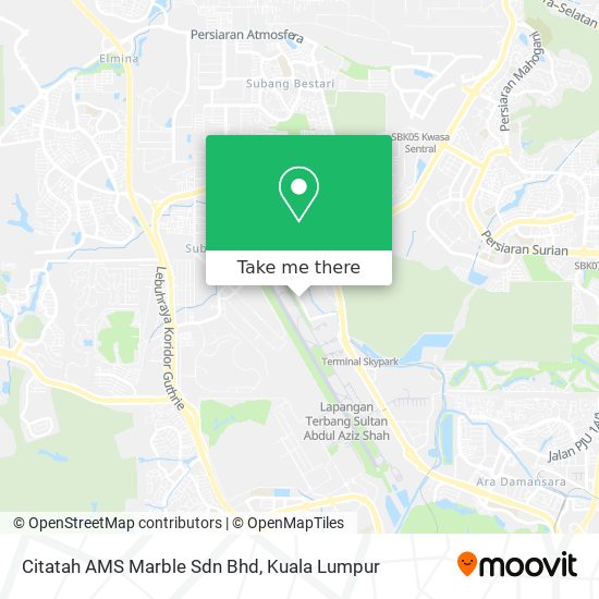 Citatah AMS Marble Sdn Bhd map