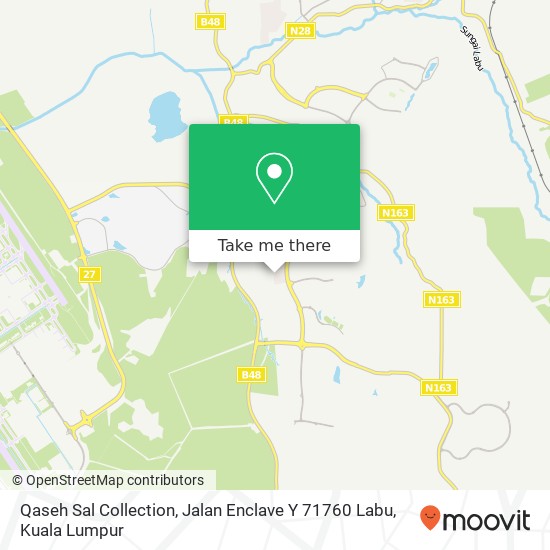 Qaseh Sal Collection, Jalan Enclave Y 71760 Labu map
