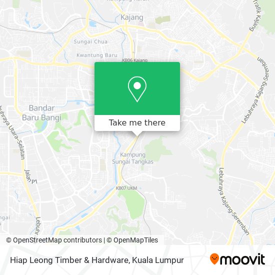 Peta Hiap Leong Timber & Hardware