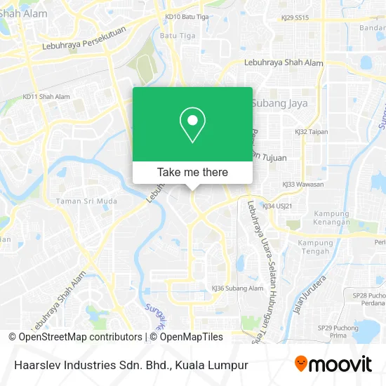 Haarslev Industries Sdn. Bhd. map