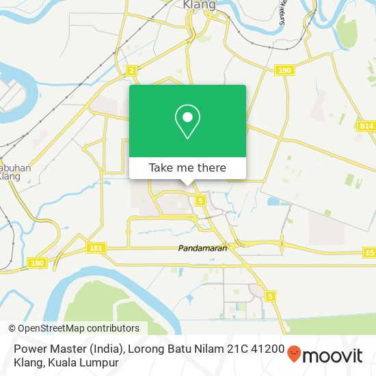 Power Master (India), Lorong Batu Nilam 21C 41200 Klang map