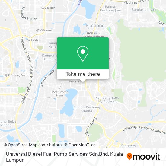 Peta Universal Diesel Fuel Pump Services Sdn.Bhd