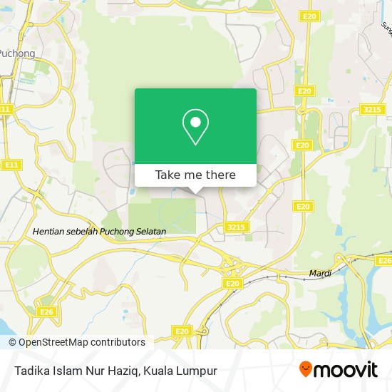 Tadika Islam Nur Haziq map