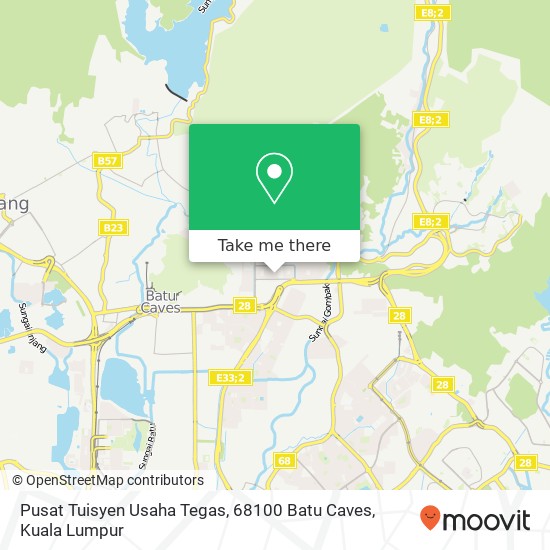 Pusat Tuisyen Usaha Tegas, 68100 Batu Caves map