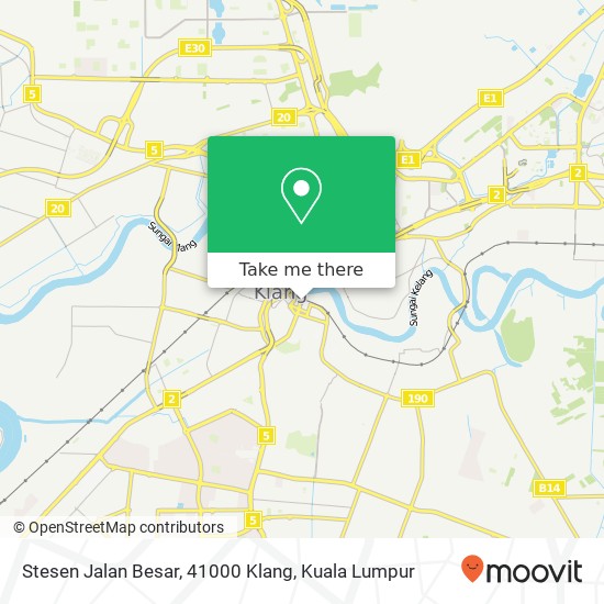 Stesen Jalan Besar, 41000 Klang map