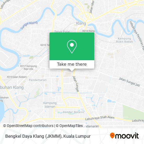 Bengkel Daya Klang (JKMM) map