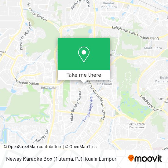 Neway Karaoke Box (1utama, PJ) map