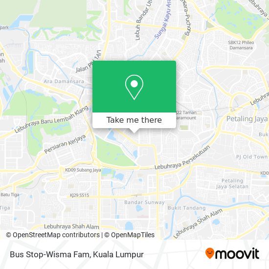 Bus Stop-Wisma Fam map