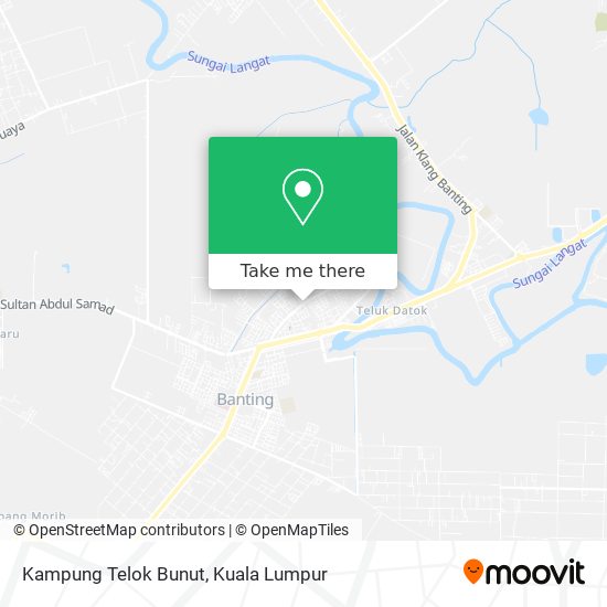 Kampung Telok Bunut map