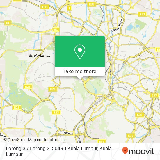 Lorong 3 / Lorong 2, 50490 Kuala Lumpur map